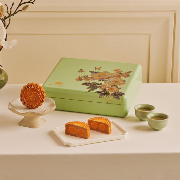Low Sugar White Lotus Paste with Double Yolk (4pcs)