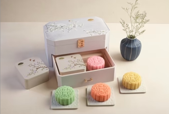 Snow Skin Lemongrass lotus with ginger- 4pc Lilac